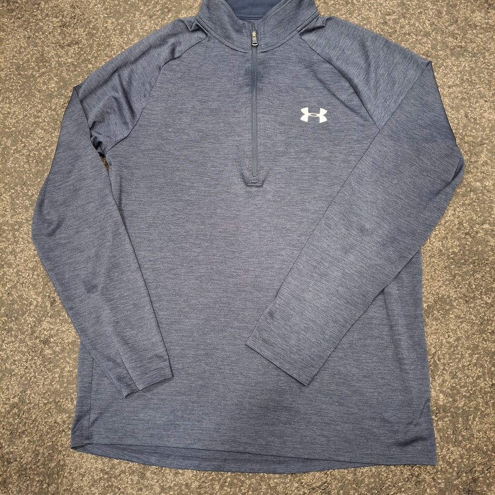 Under Armour Men's Blue Performance Quarter-Zip Jacket